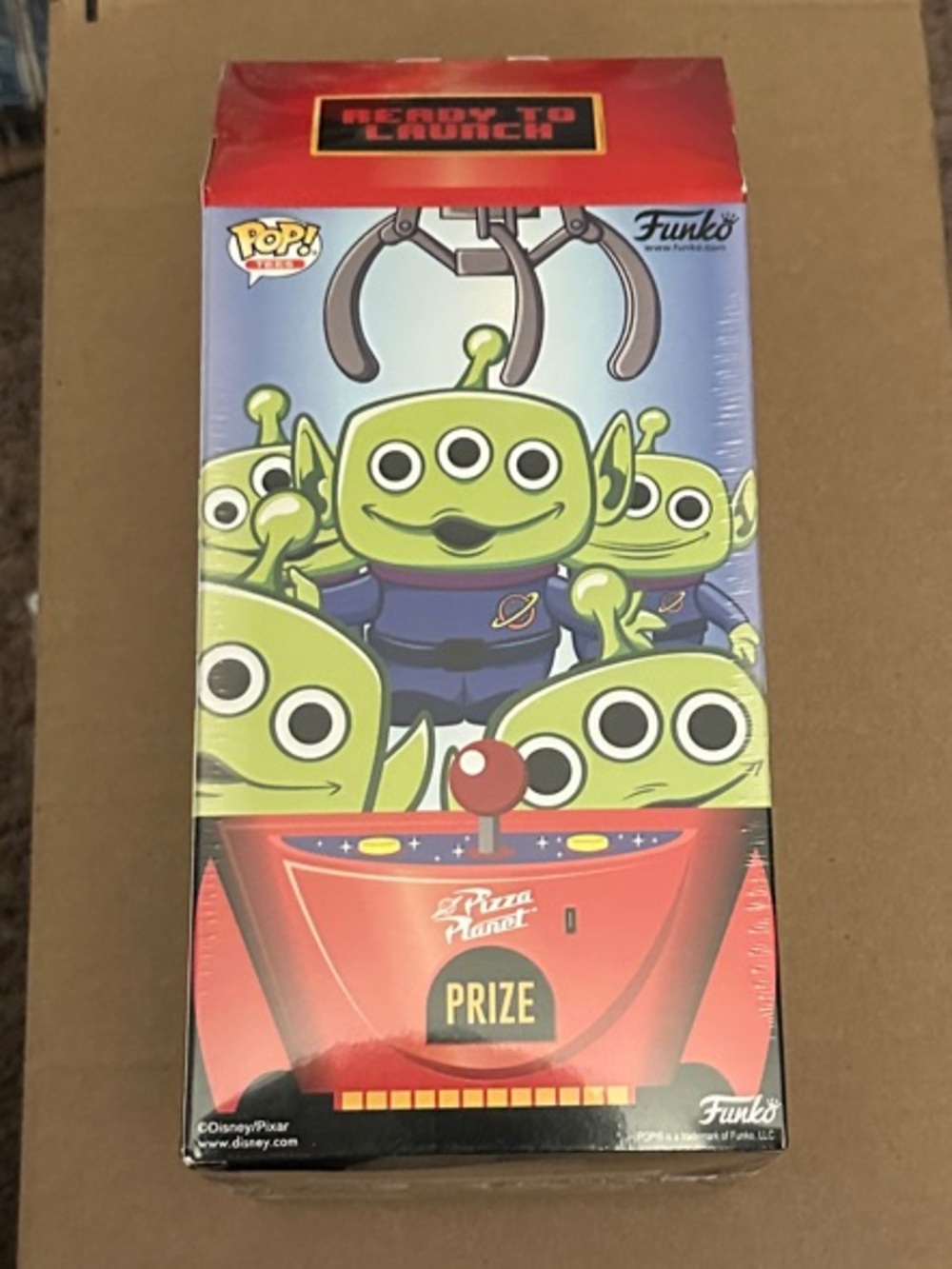 Funko Toy Story pop and t-shirt